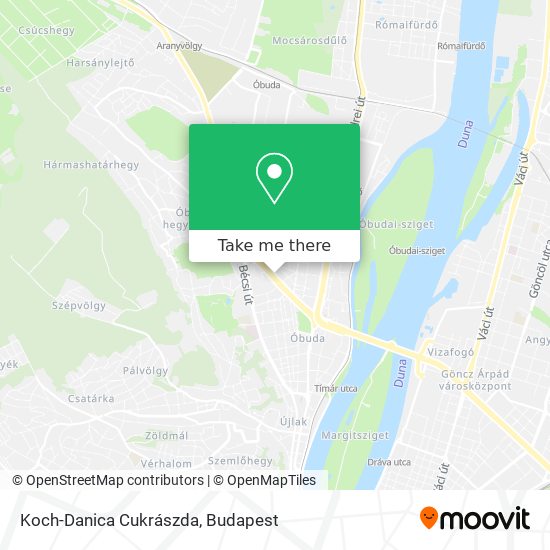 Koch-Danica Cukrászda map