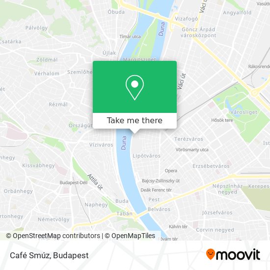 Café Smúz map