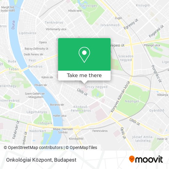 Onkológiai Központ map