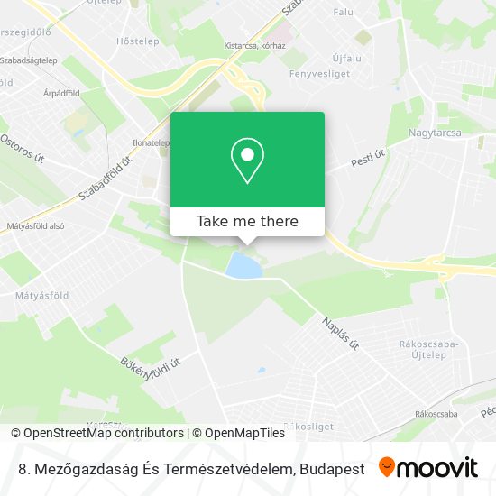 8. Mezőgazdaság És Természetvédelem map