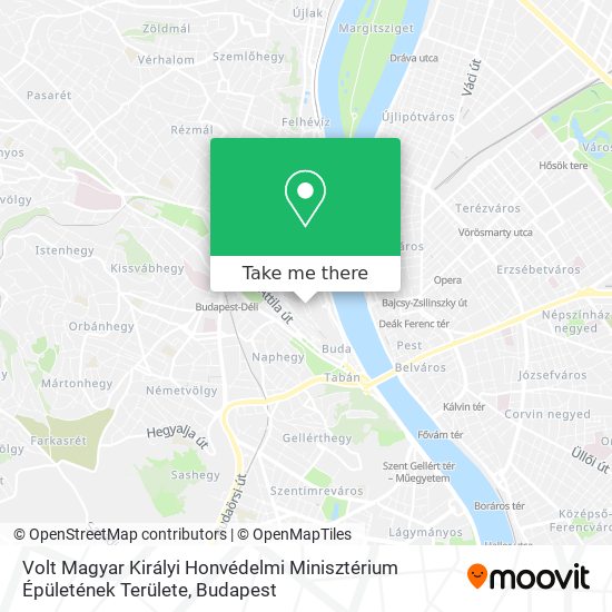 Volt Magyar Királyi Honvédelmi Minisztérium Épületének Területe map