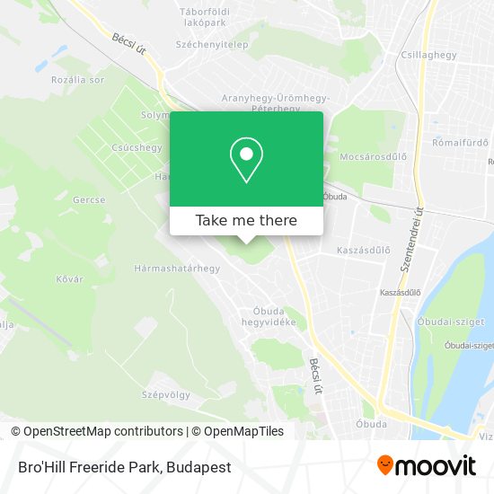 Bro'Hill Freeride Park map