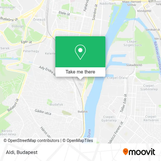 Aldi map