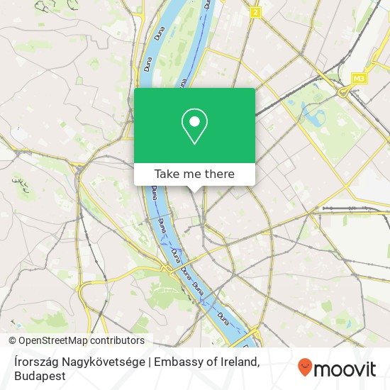 Írország Nagykövetsége | Embassy of Ireland map