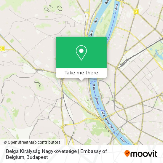 Belga Királyság Nagykövetsége | Embassy of Belgium map