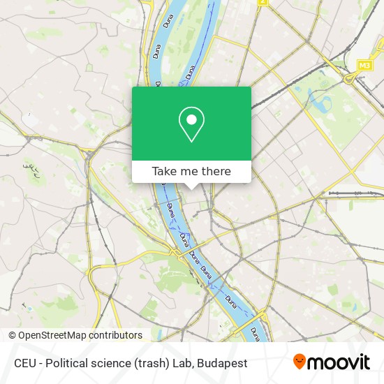 CEU - Political science (trash) Lab map