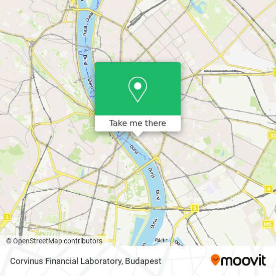 Corvinus Financial Laboratory map