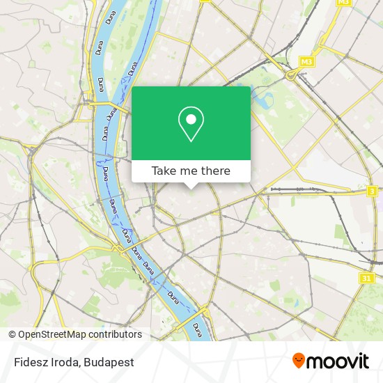 Fidesz Iroda map