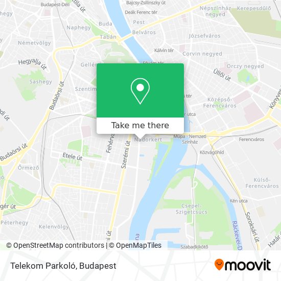 Telekom Parkoló map