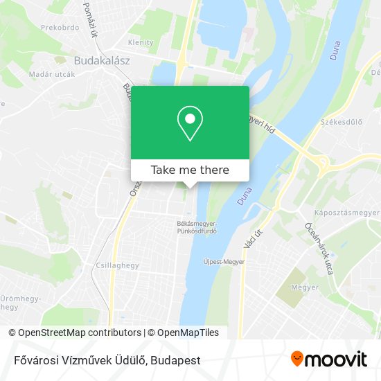 Fővárosi Vízművek Üdülő map