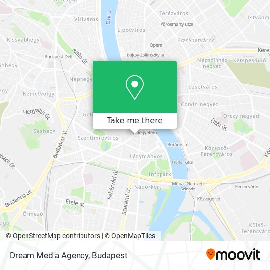 Dream Media Agency map