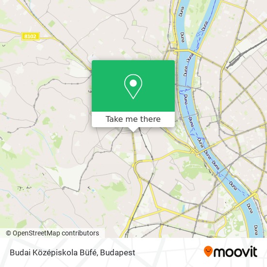 Budai Középiskola Büfé map