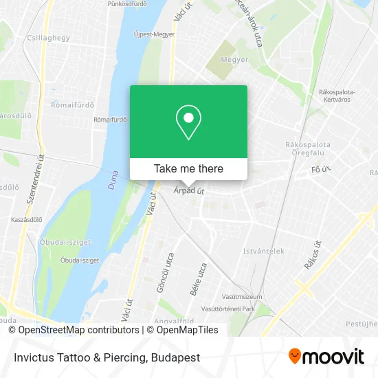 Invictus Tattoo & Piercing map