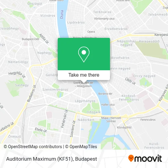 Auditorium Maximum (KF51) map