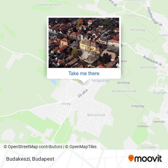 Budakeszi map