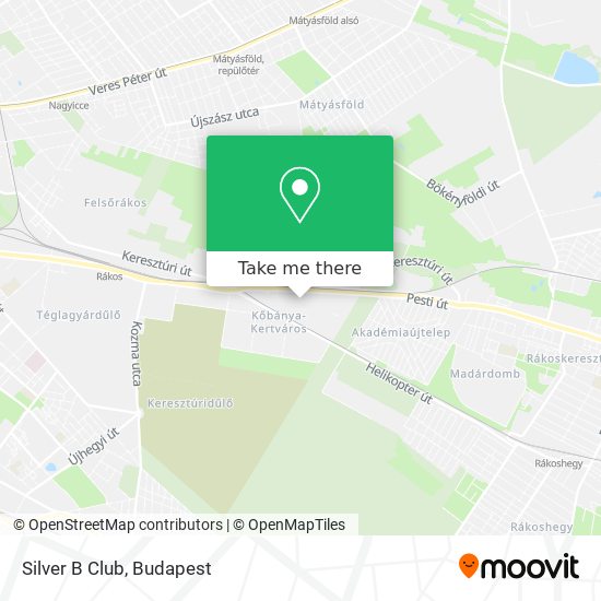 Silver B Club map