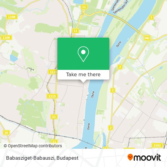 Babasziget-Babauszi map