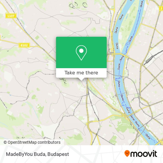 MadeByYou Buda map