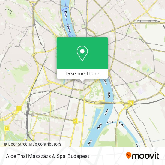 Aloe Thai Masszázs & Spa map