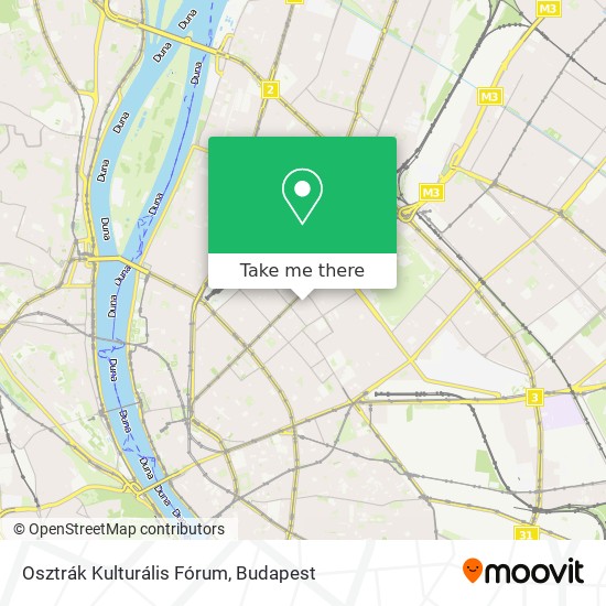 Osztrák Kulturális Fórum map