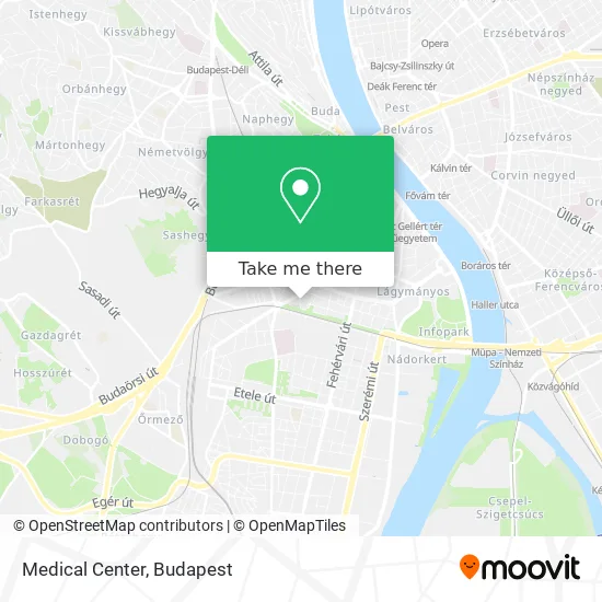 Medical Center map
