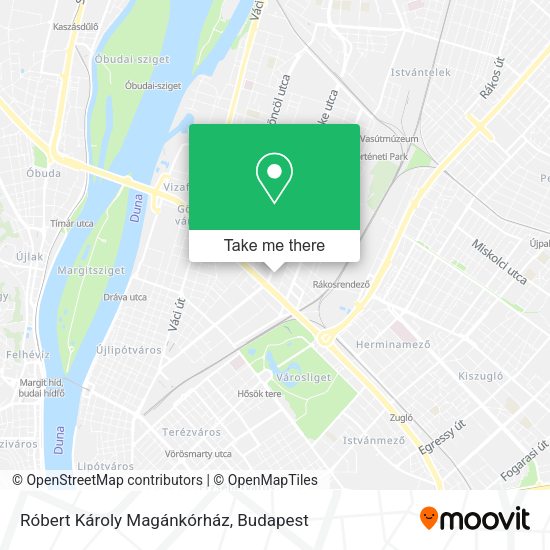 Róbert Károly Magánkórház map