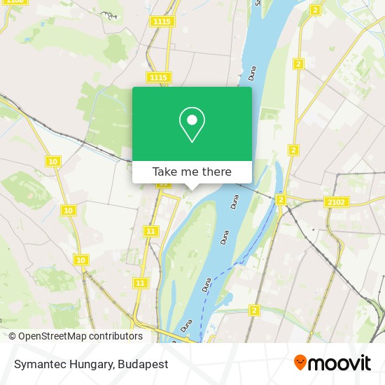 Symantec Hungary map