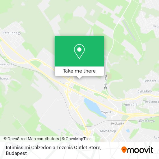 Intimissimi Calzedonia Tezenis Outlet Store map