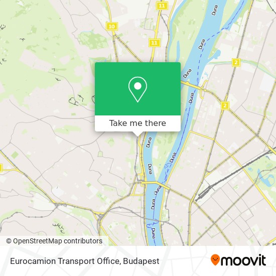 Eurocamion Transport Office map