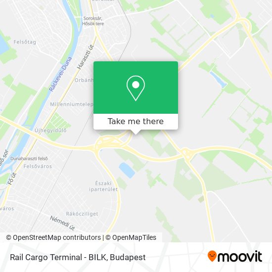 Rail Cargo Terminal - BILK map