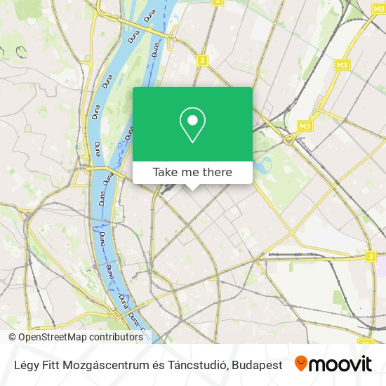 Légy Fitt Mozgáscentrum és Táncstudió map