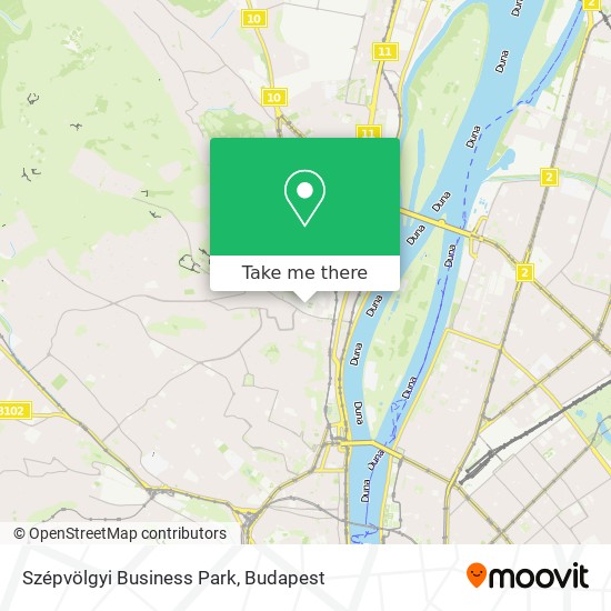 Szépvölgyi Business Park map