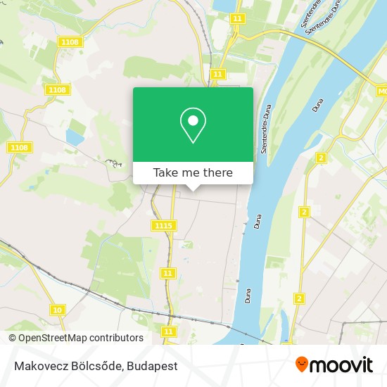 Makovecz Bölcsőde map