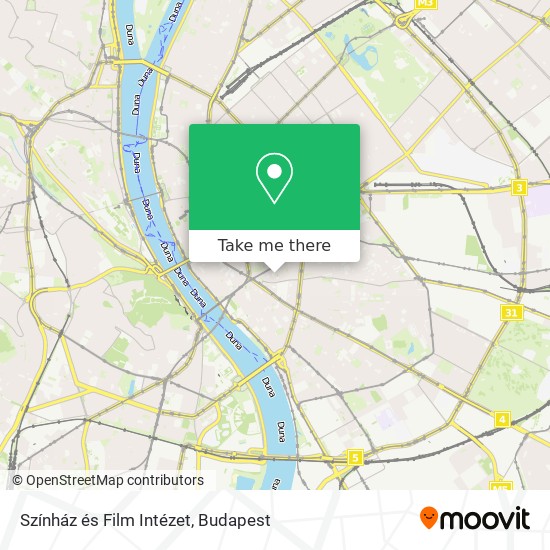 Színház és Film Intézet map