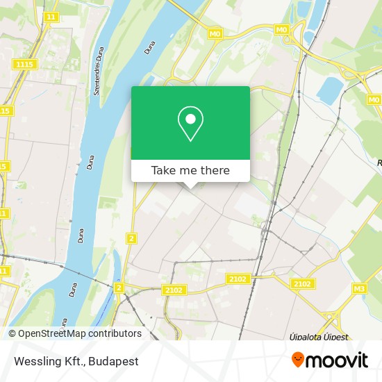 Wessling Kft. map