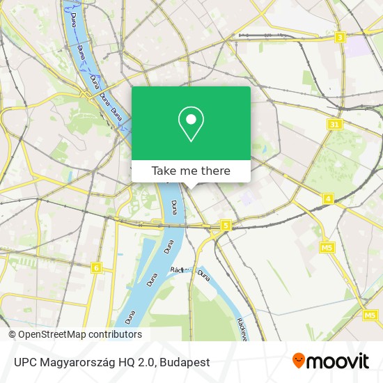 UPC Magyarország HQ 2.0 map