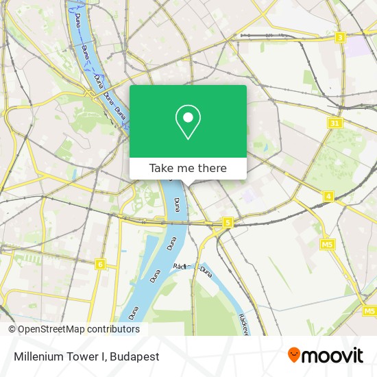 Millenium Tower I map