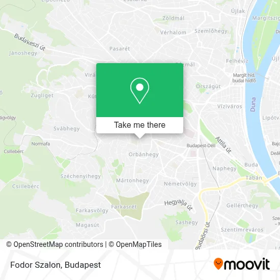Fodor Szalon map