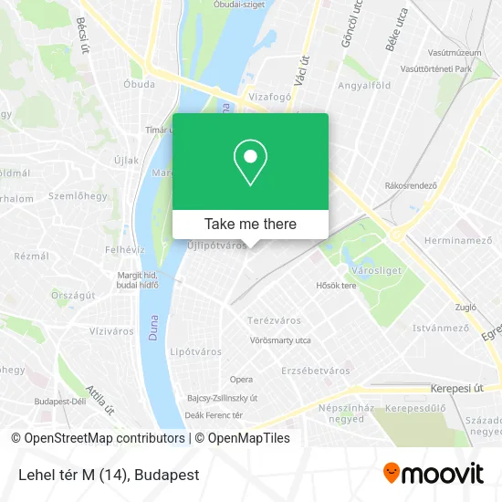 Lehel tér M (14) map