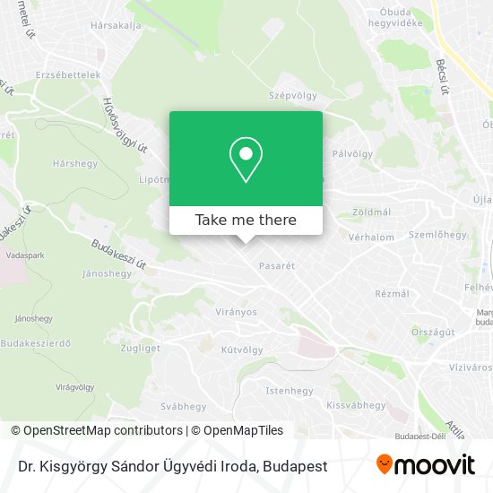 Dr. Kisgyörgy Sándor Ügyvédi Iroda map