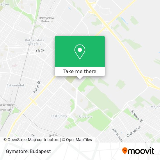 Gymstore map