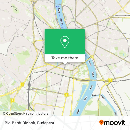 Bio-Barát Biobolt map