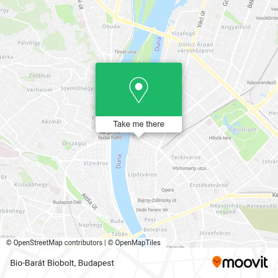 Bio-Barát Biobolt map