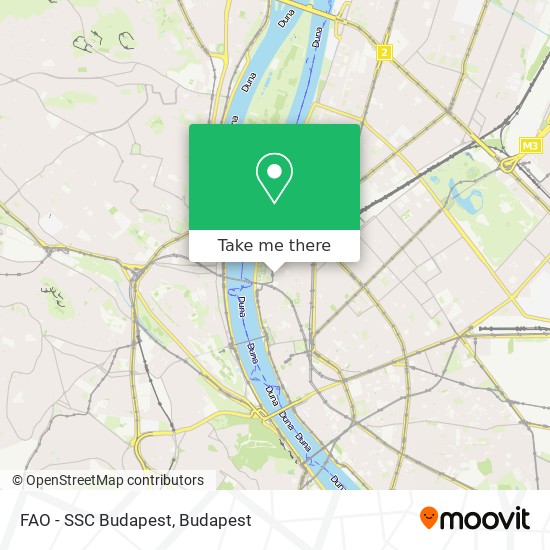 FAO - SSC Budapest map