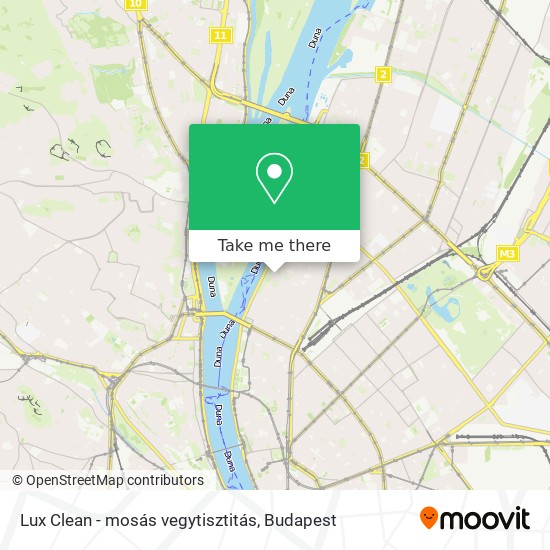 Lux Clean - mosás vegytisztitás map