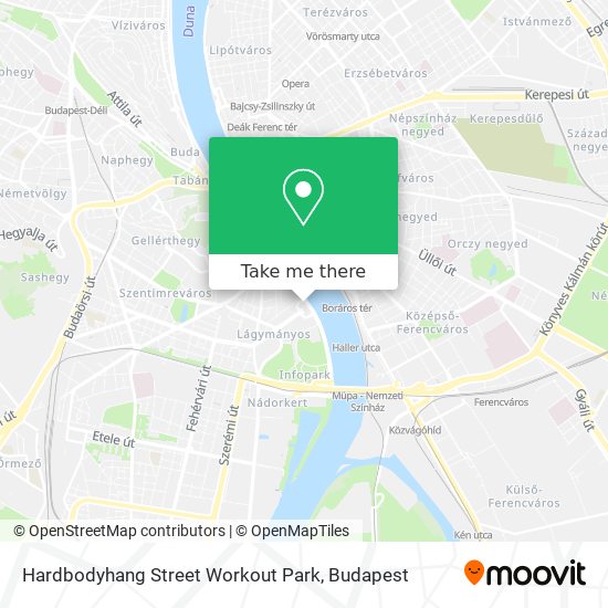 Hardbodyhang Street Workout Park map