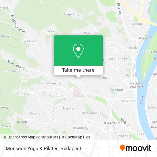 Monsoon Yoga & Pilates map