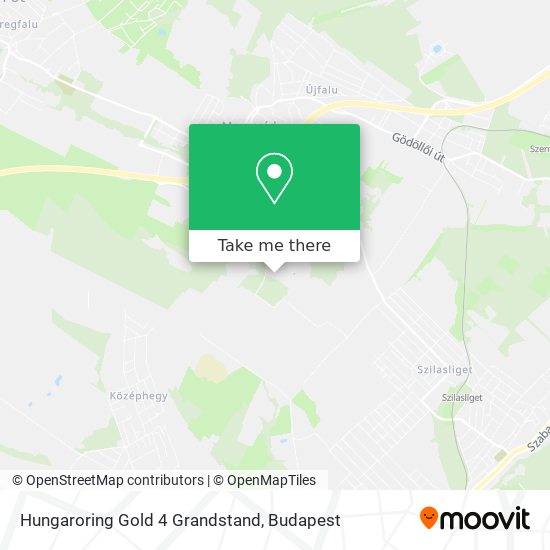 Hungaroring Gold 4 Grandstand map