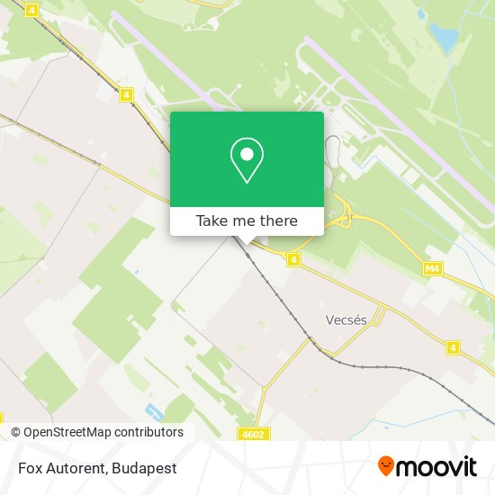 Fox Autorent map