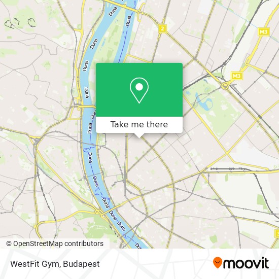 WestFit Gym map